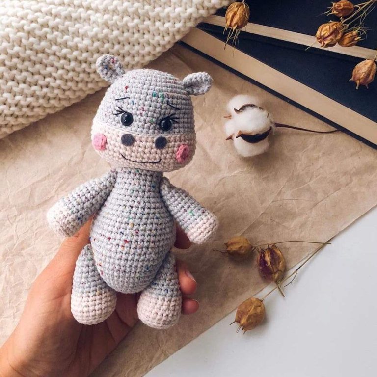 Amigurumi Crochet Hippo Free Pattern