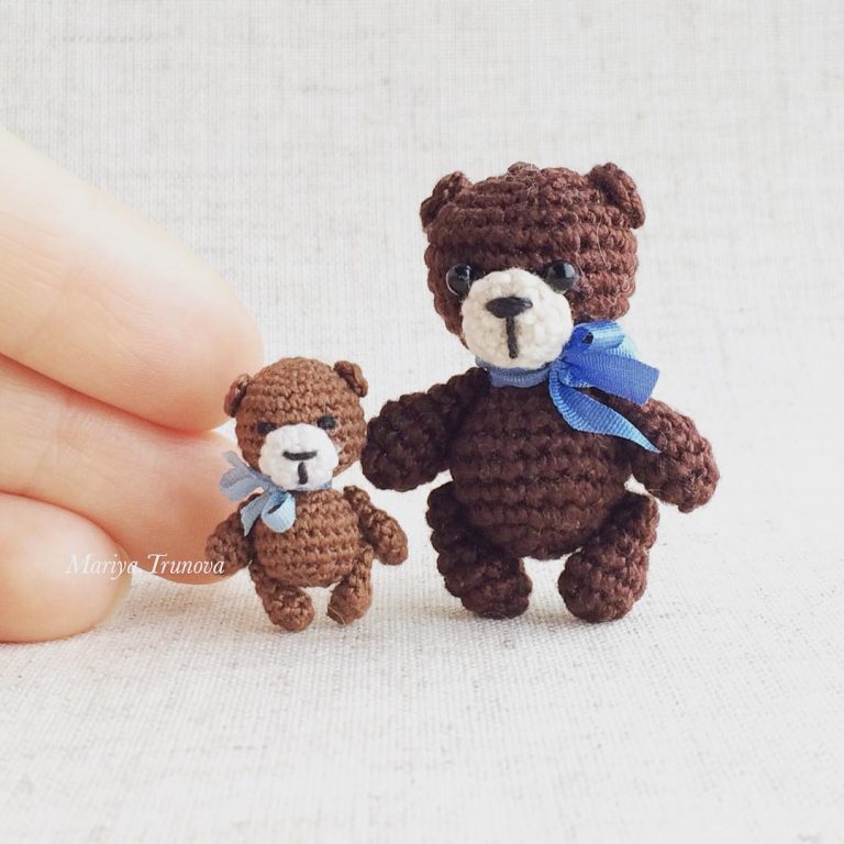 Amigurumi Small Tiny Bear Free Pattern