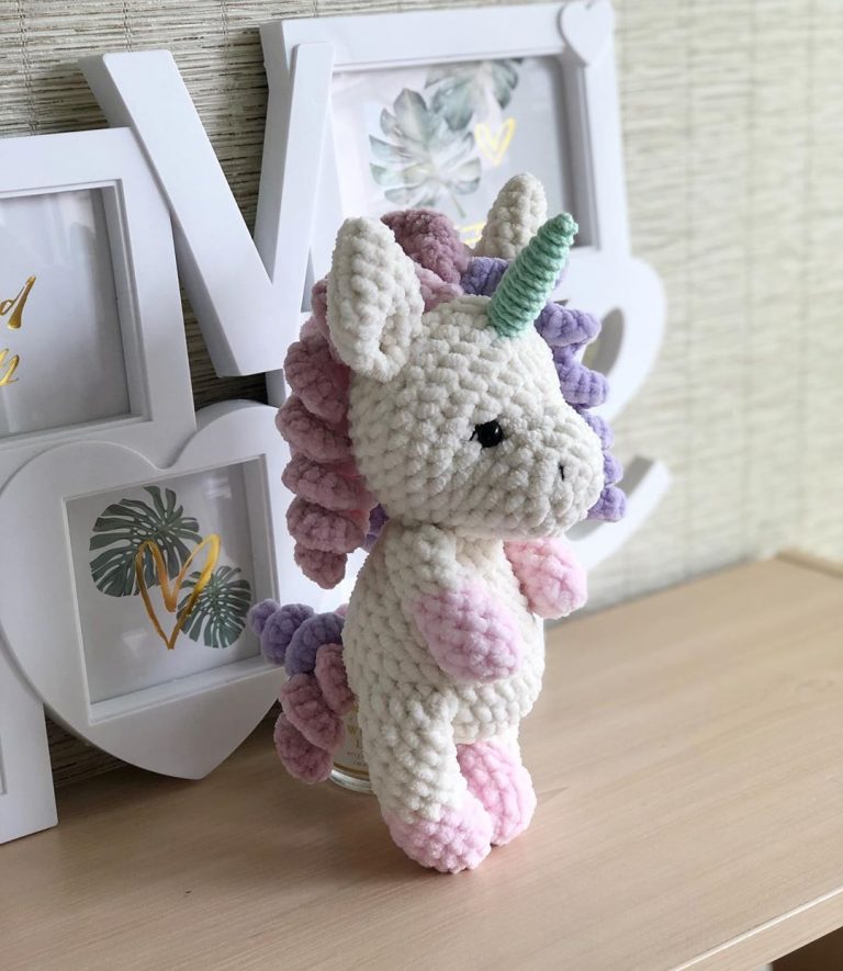 Amigurumi Crochet Plush Unicorn Free Pattern