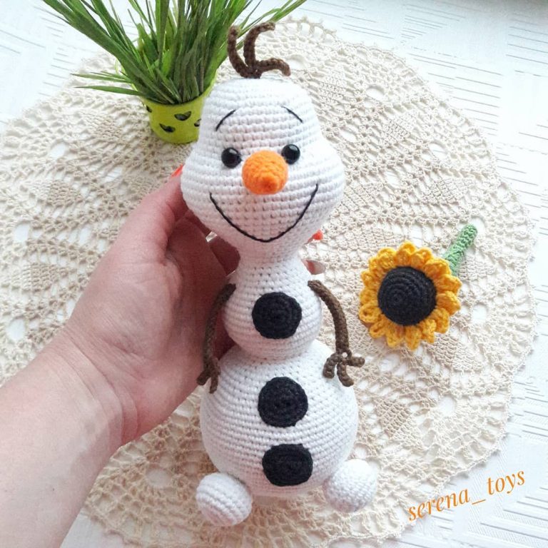 Amigurumi Olaf The Snowman Free Pattern