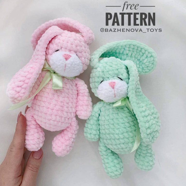 Amigurumi Plush Bunny Free Pattern