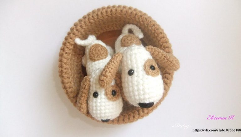 Amigurumi Crochet Dog Free Pattern