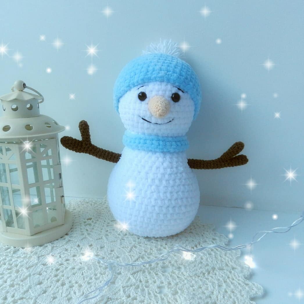 Amigurumi Crochet Small Snowman Free Pattern - All Free Amigurumi Patterns