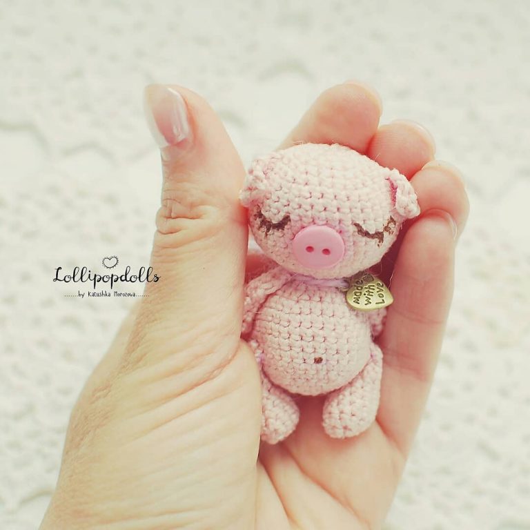 Amigurumi Little Lovely Piggy Free Pattern