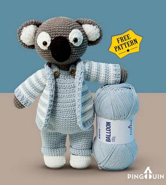 Amigurumi Koala Crochet Free Pattern
