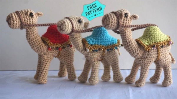 Crochet Camel Amigurumi Free Pattern