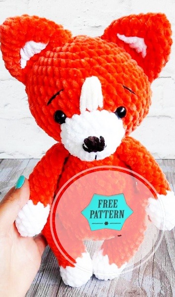Amigurumi Orange Fox Free Pattern