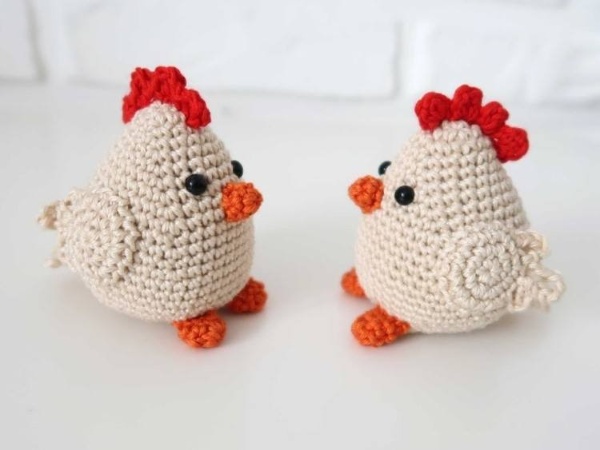 Free Amigurumi Chicken Crochet Pattern