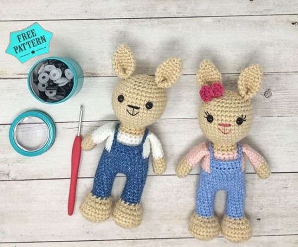 Amigurumi Free Crochet Bunny Pattern