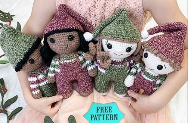 Amigurumi Mini Elf Free Crochet Pattern