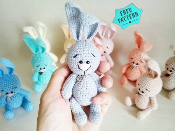 Little Bunny Amigurumi Free Crochet Pattern
