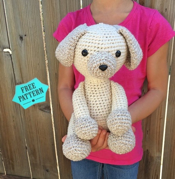 Amigurumi Crochet Puppy Free Pattern