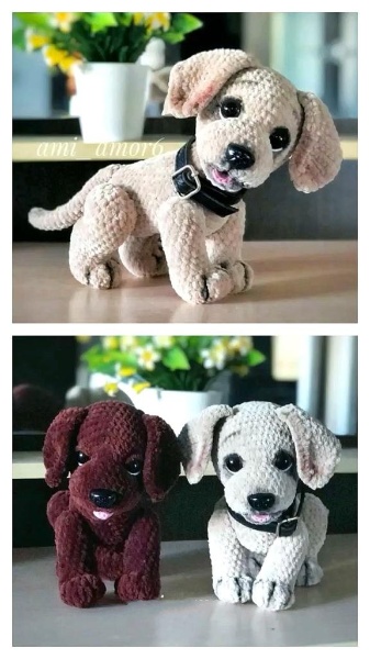 Rudy Dog Amigurumi Free Crochet Pattern