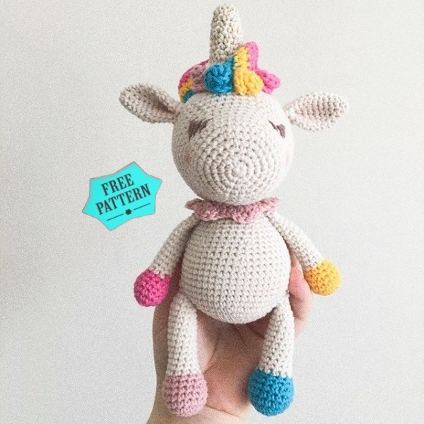 Amigurumi Unicorn Doll Free Crochet Pattern