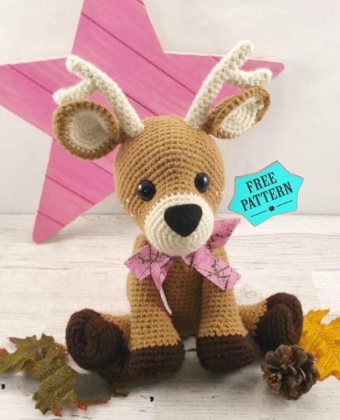 Amigurumi Deer Crochet Free Pattern
