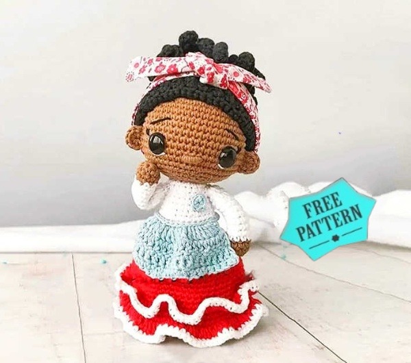 Crochet Doll Amigurumi Free Pattern