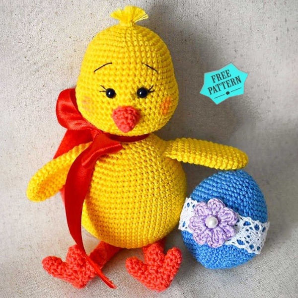 Amigurumi Chick Crochet Free Pattern