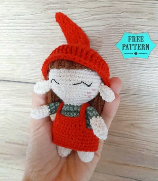 Crochet Elf Amigurumi Free Pattern