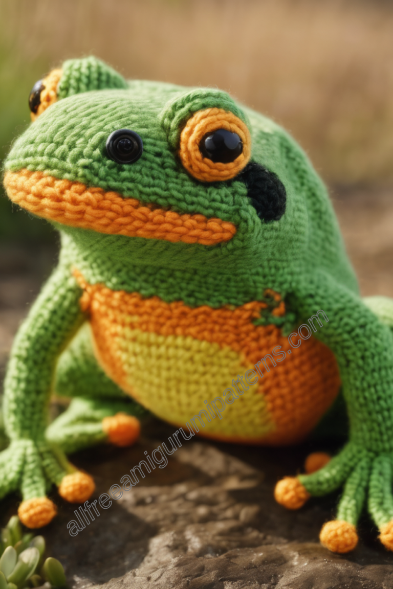 Crochet Frog Amigurumi Free Pattern - All Free Amigurumi Patterns