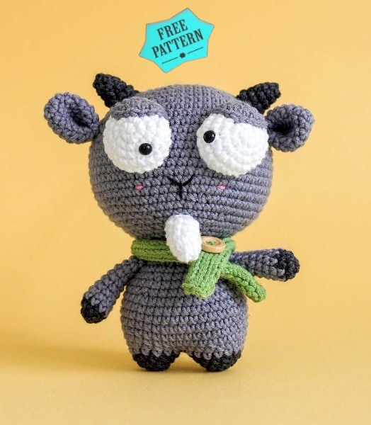 Amigurumi Goat Crochet Free Pattern