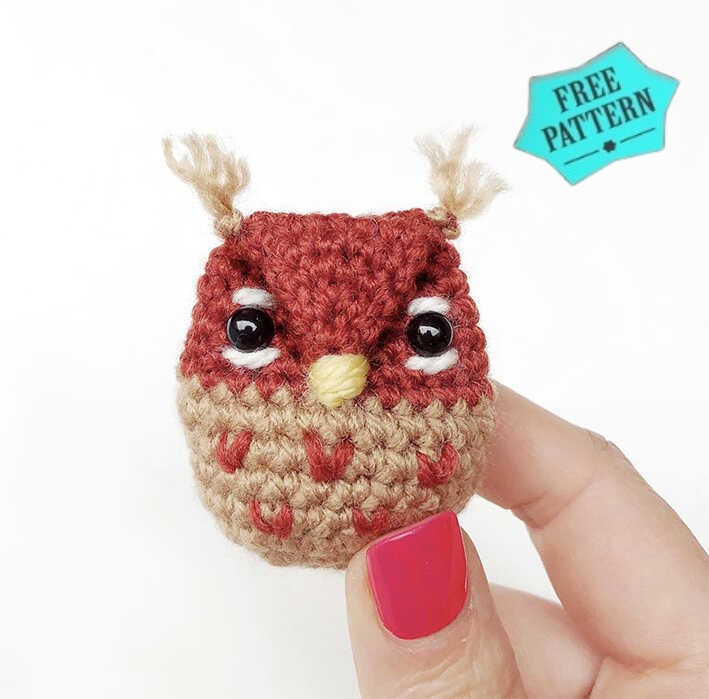 Amigurumi Owl Crochet Free Pattern