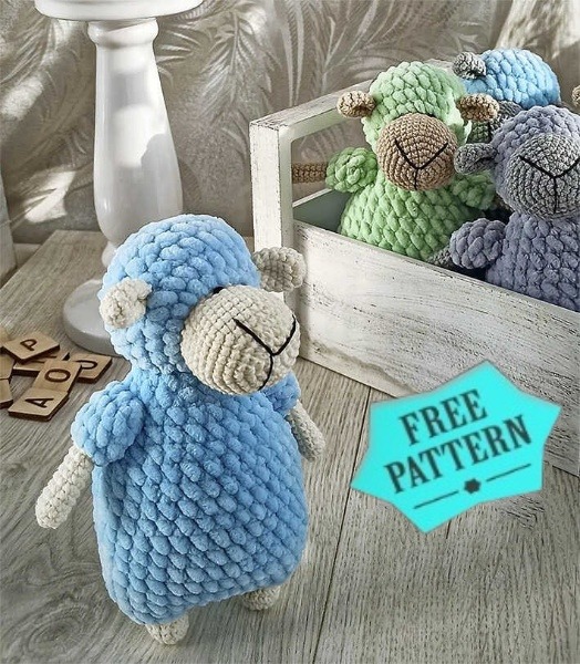 Crochet Sheep Amigurumi Free Pattern