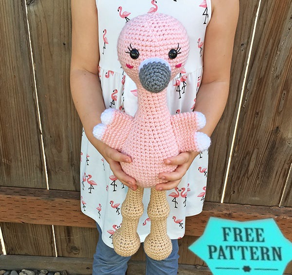 Amigurumi Free Crochet Flamingo Pattern