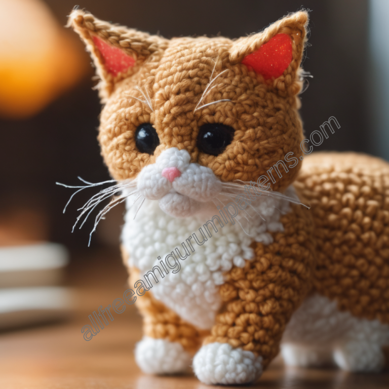 Amigurumi Cat Crochet Free Pattern - All Free Amigurumi Patterns