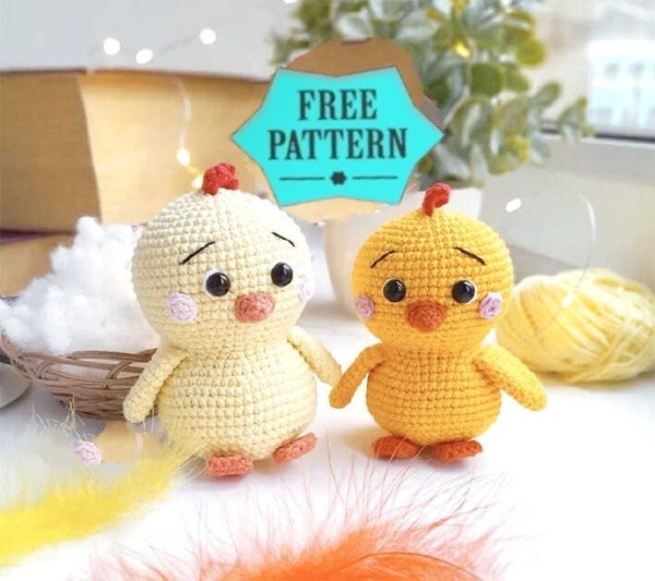 Amigurumi Crochet Chick Free Pattern